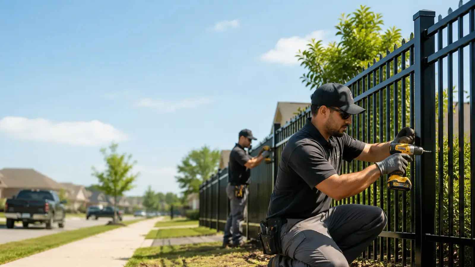 Metal Fence Installation in Sidney, TX